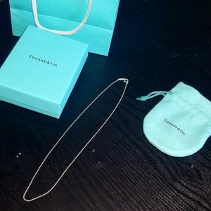 Tiffany sterling silver chain